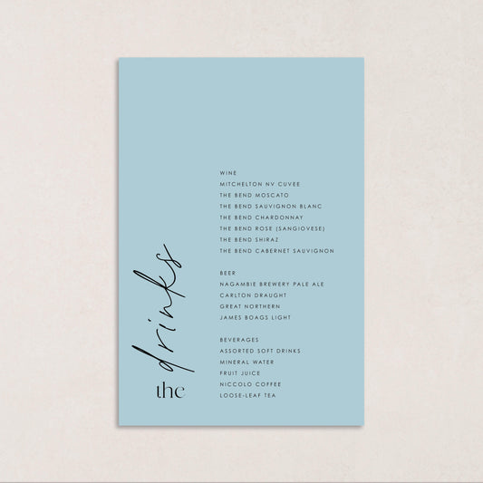 Love Like This Drink Menus