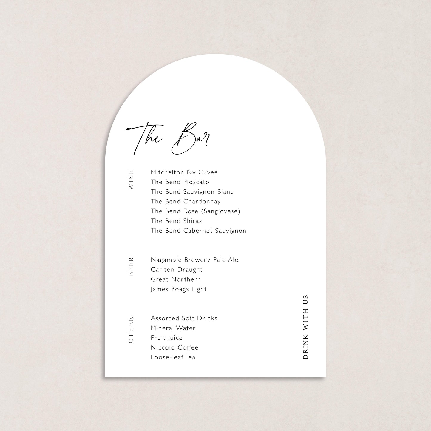 I Choose You Bar Sign