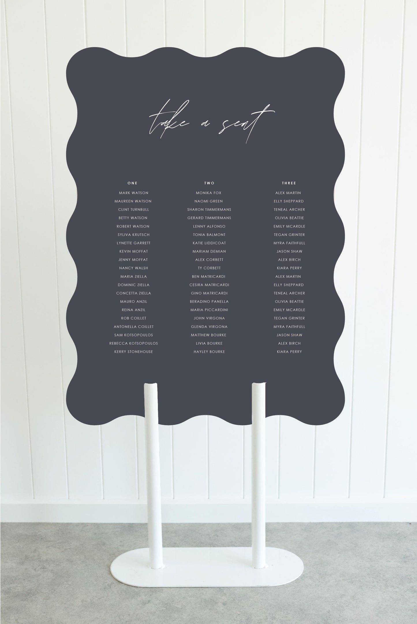 Bloomin Love Seating Chart