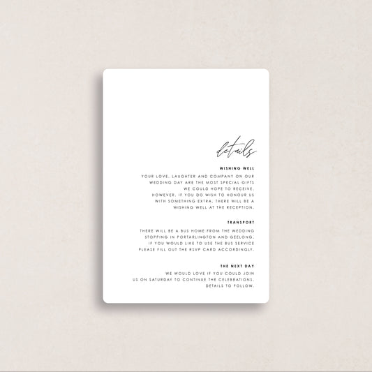 Bloomin Love Details Card