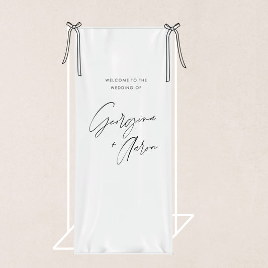 Bloomin' Love Cloth Sign