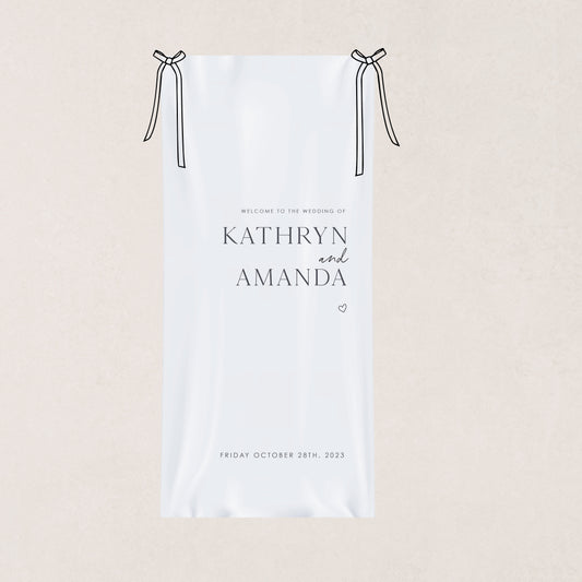 Classic At Best Cloth Sign