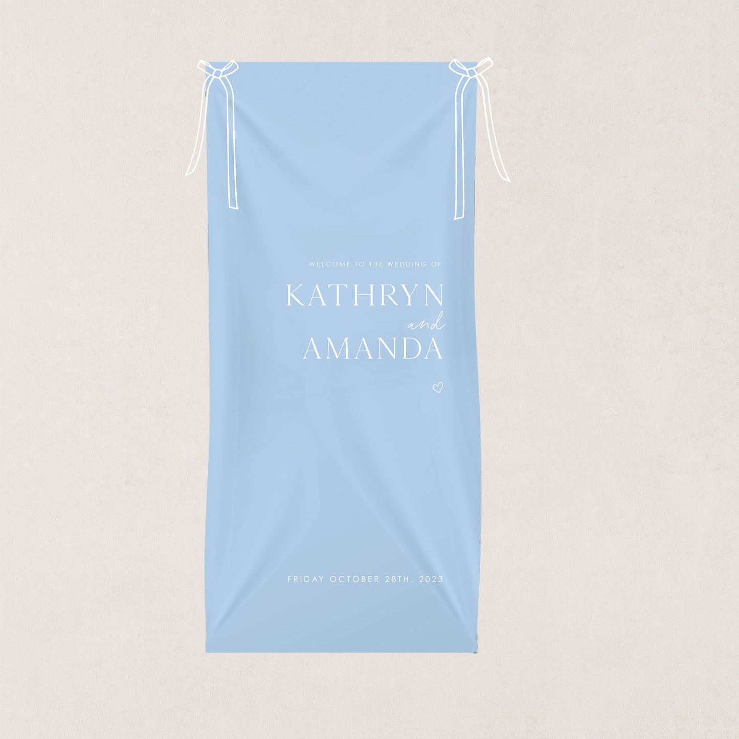 Classic At Best Cloth Sign