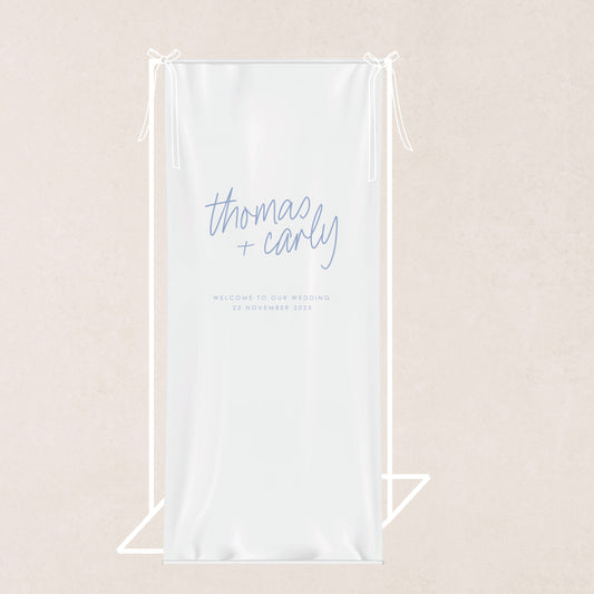 Hello Lovely Cloth Sign