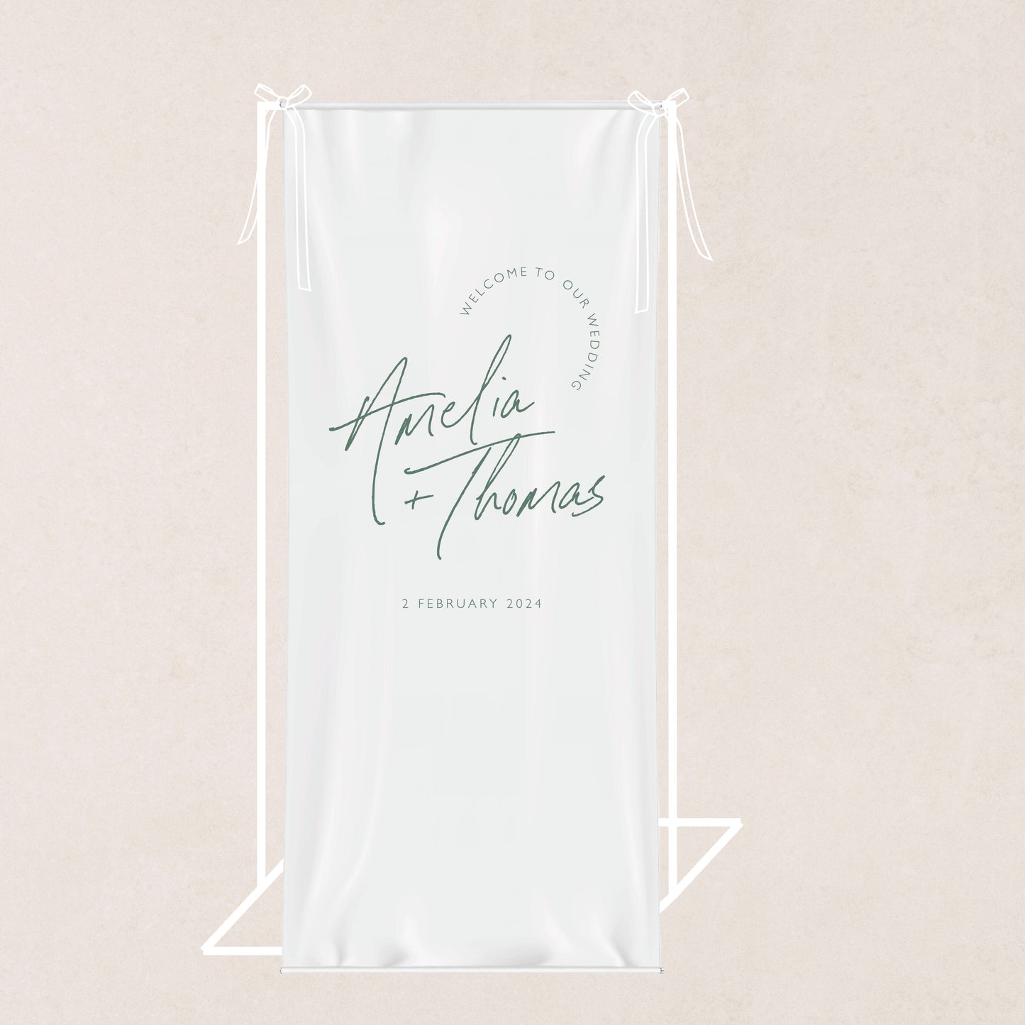 Dreamy Days Cloth Sign