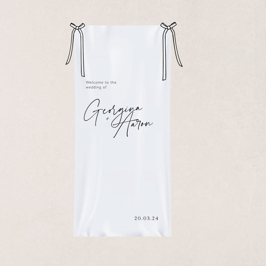 I Choose You Cloth Sign