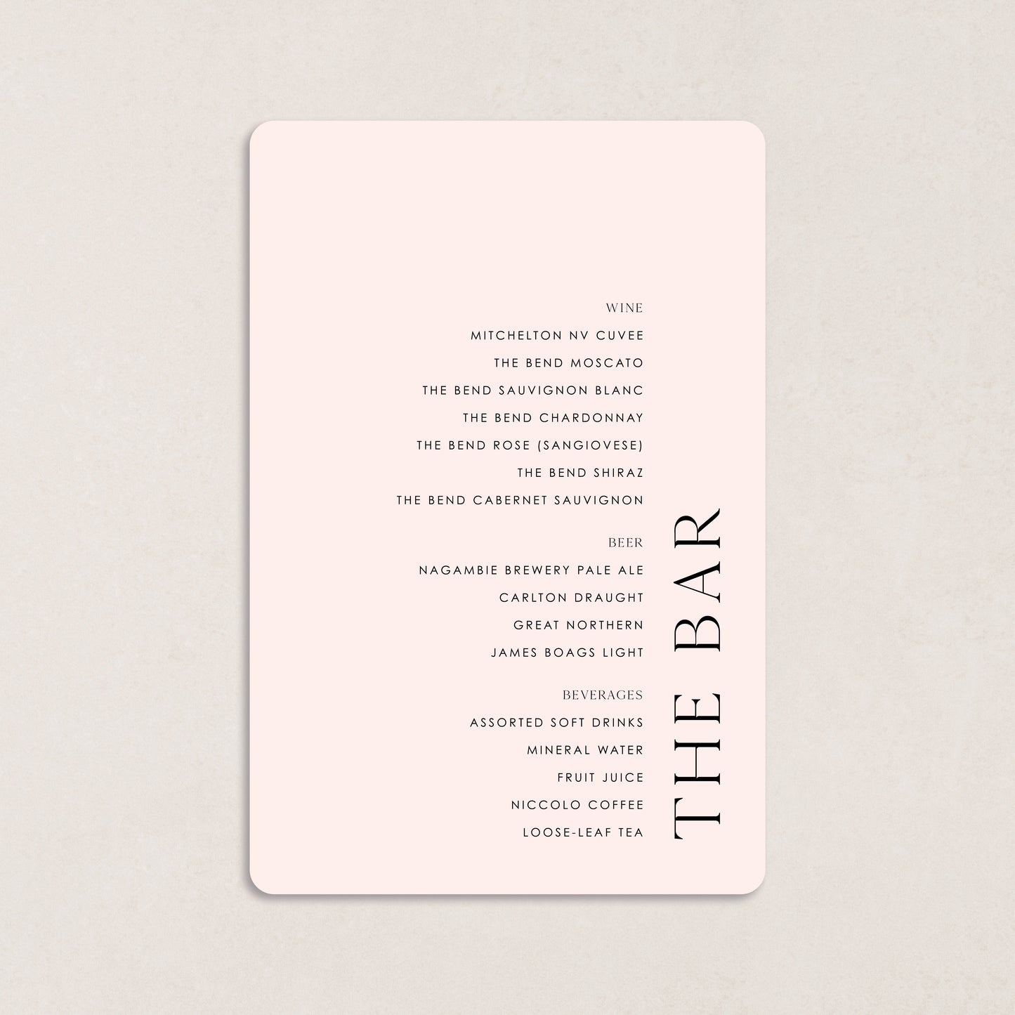 Classic At Best Bar Sign