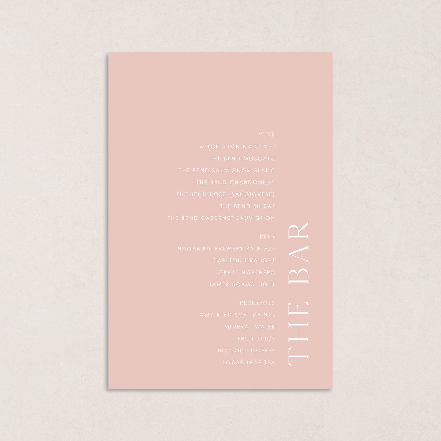 Classic At Best Bar Sign