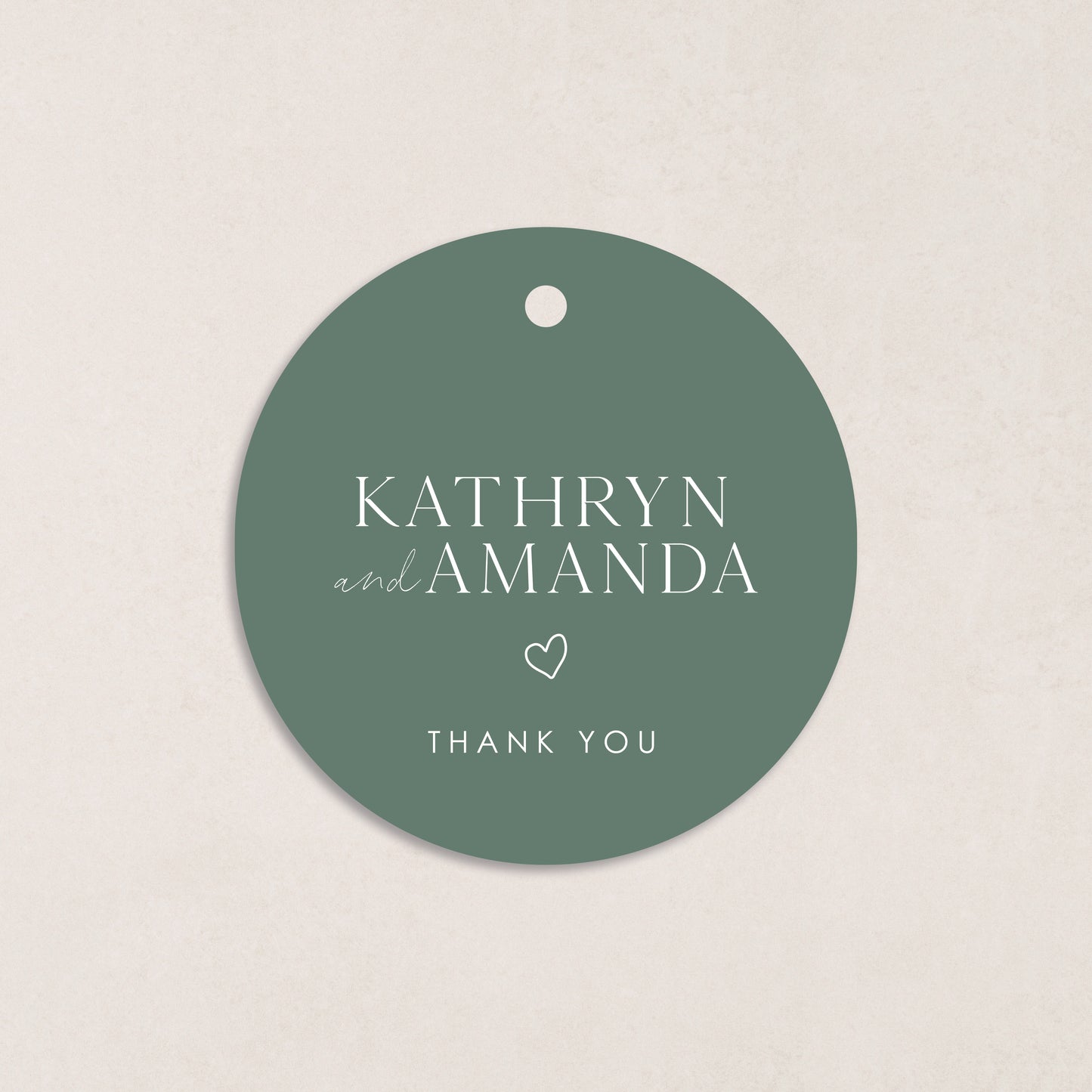 Classic At Best Favour Tag