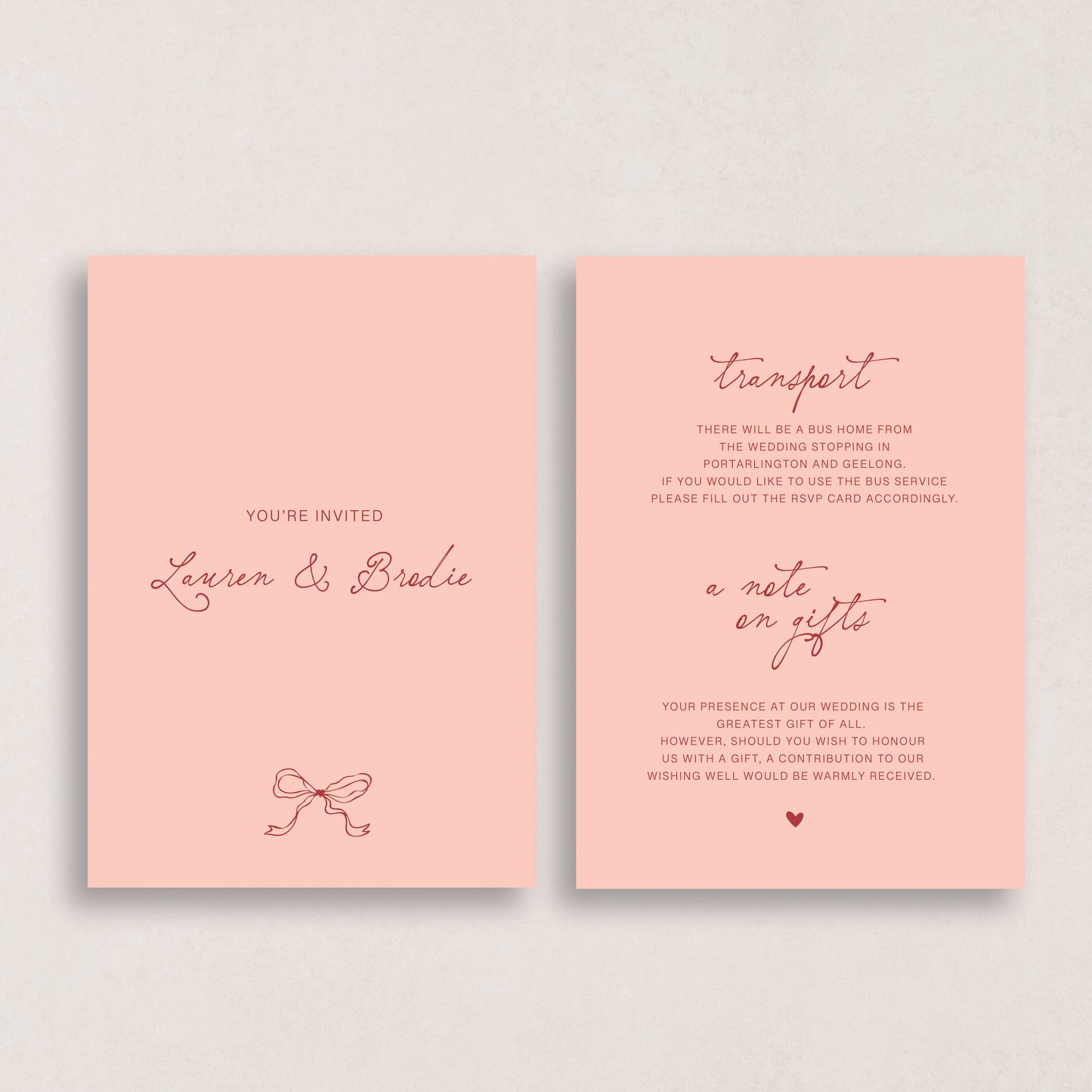 Endless Love Details Card