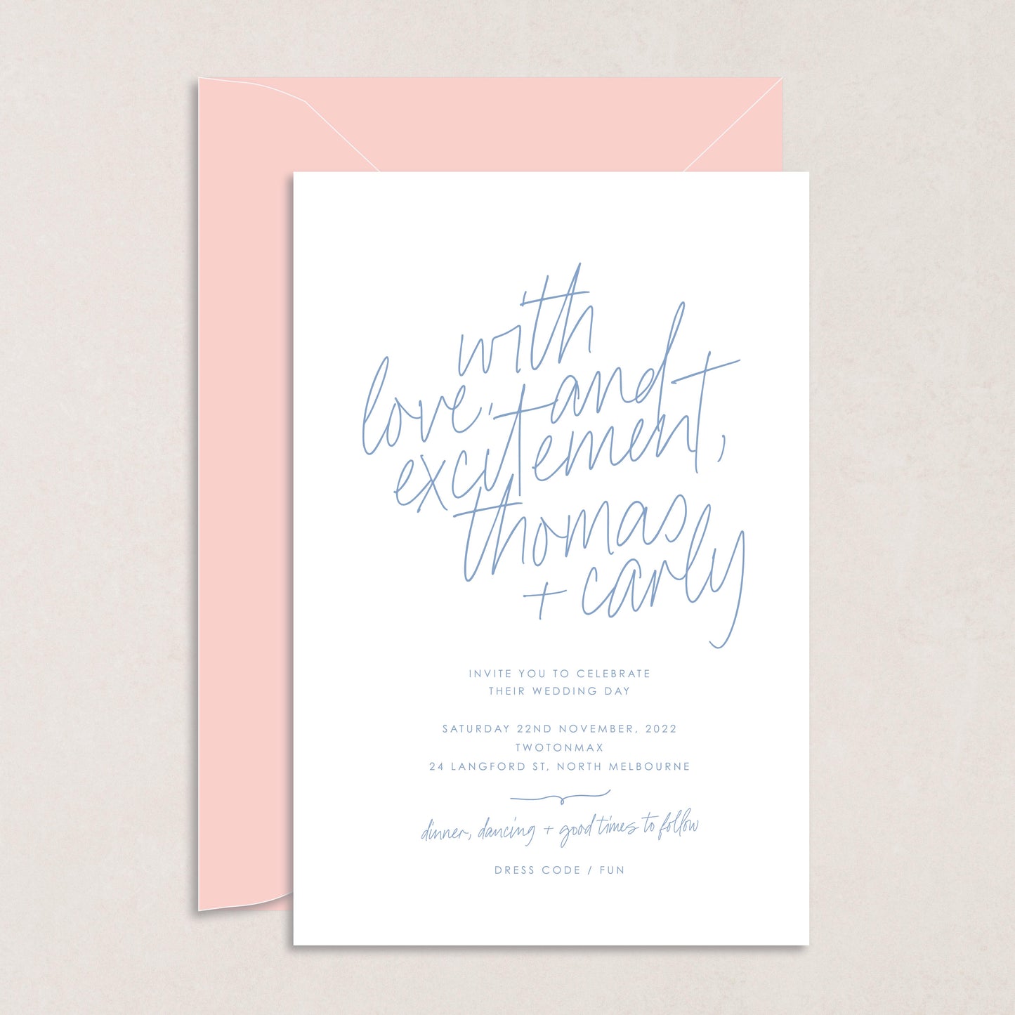 Hello Lovely Invitation