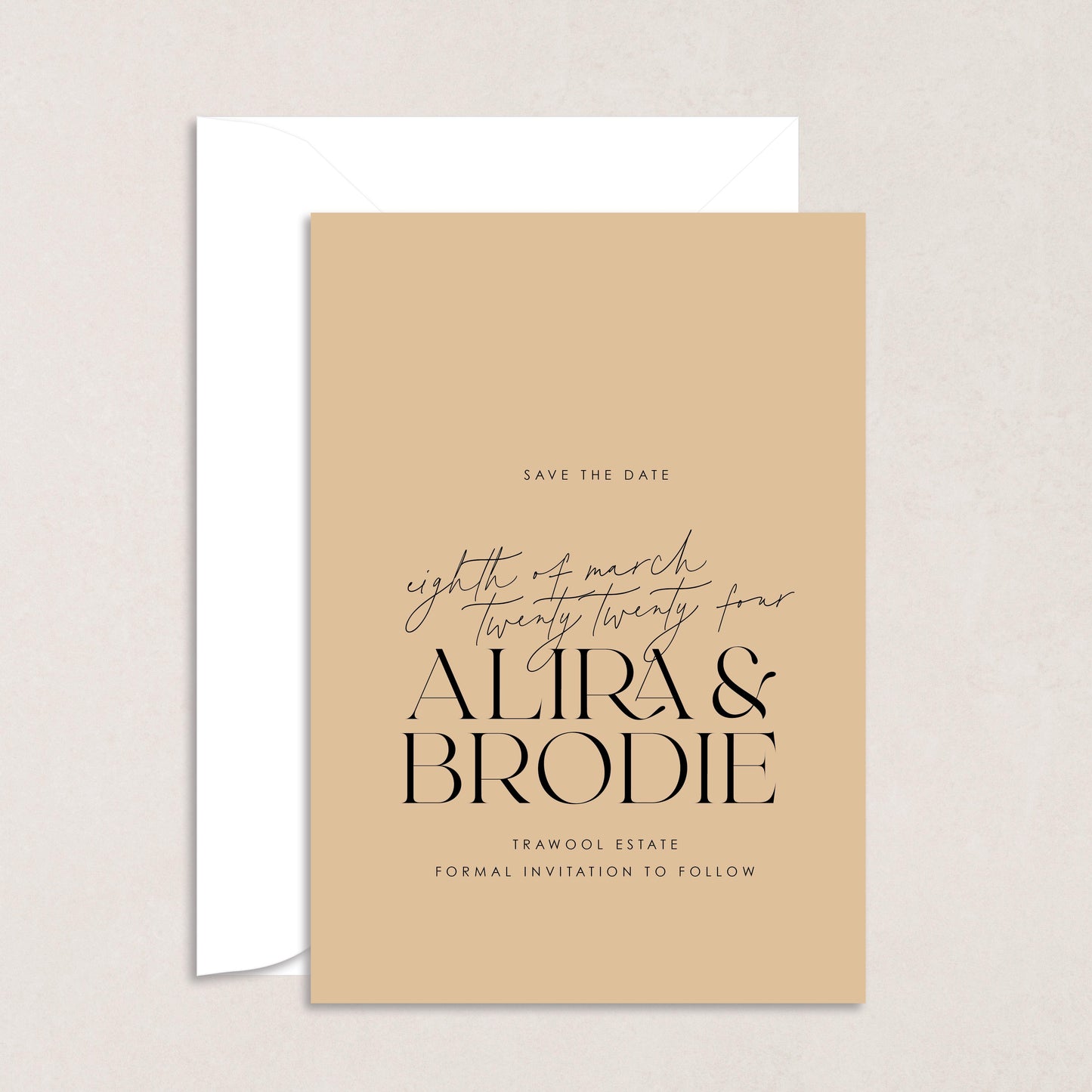 Only One Save The Date