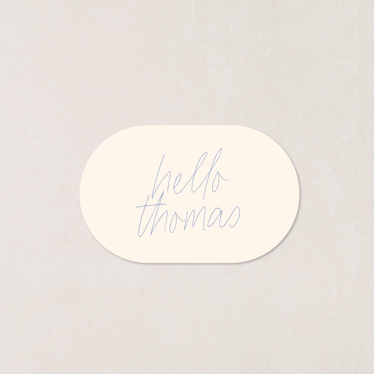 Hello Lovely Place Card