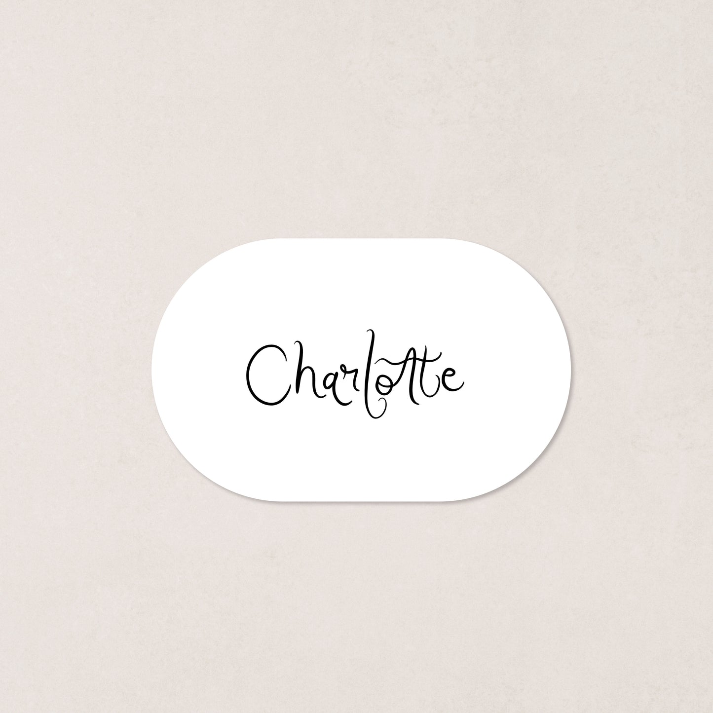 Love Song Place Card