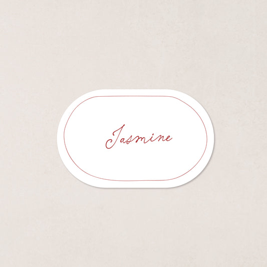 Endless Love Place Card