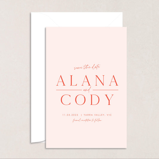 Honeymoon Save The Date