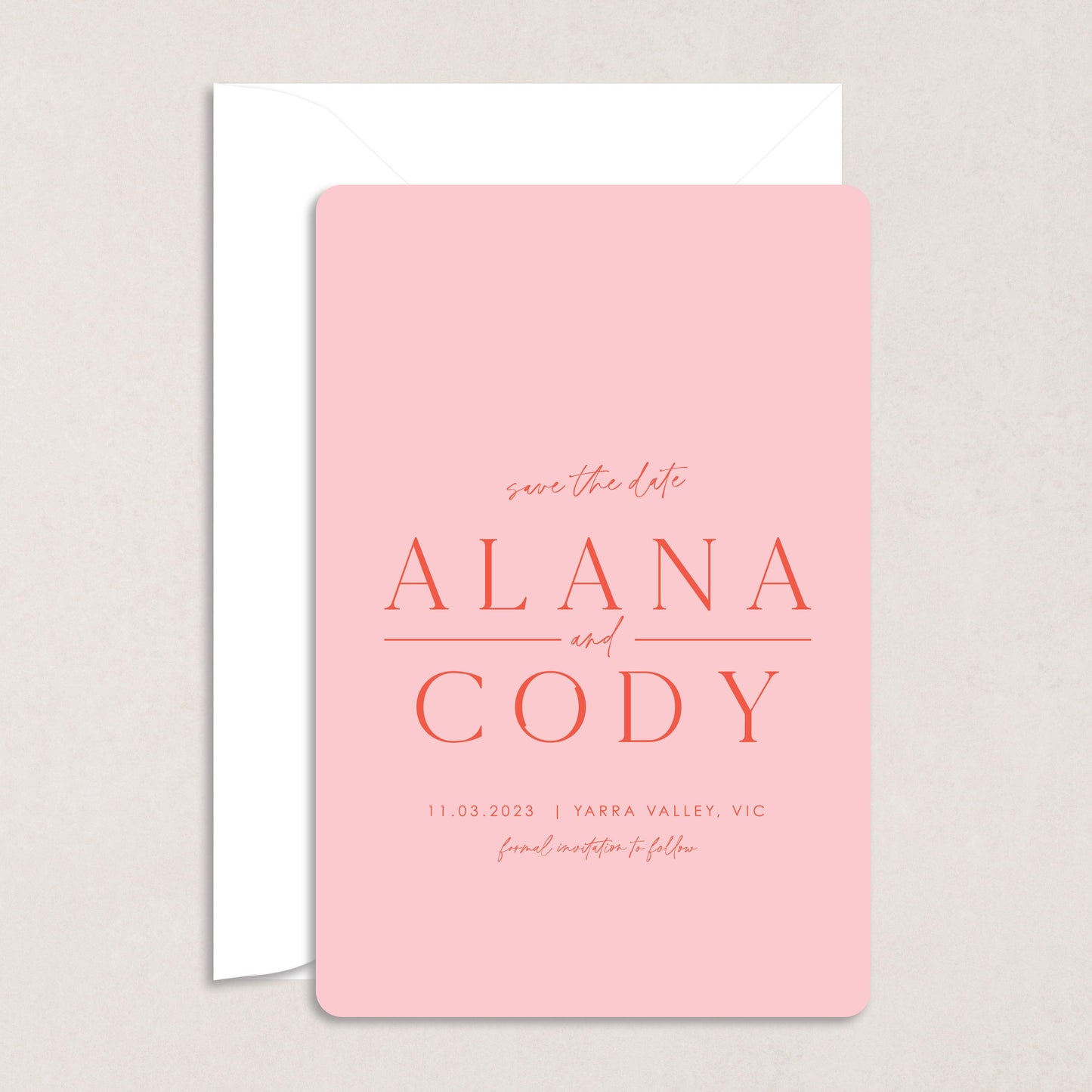 Honeymoon Save The Date