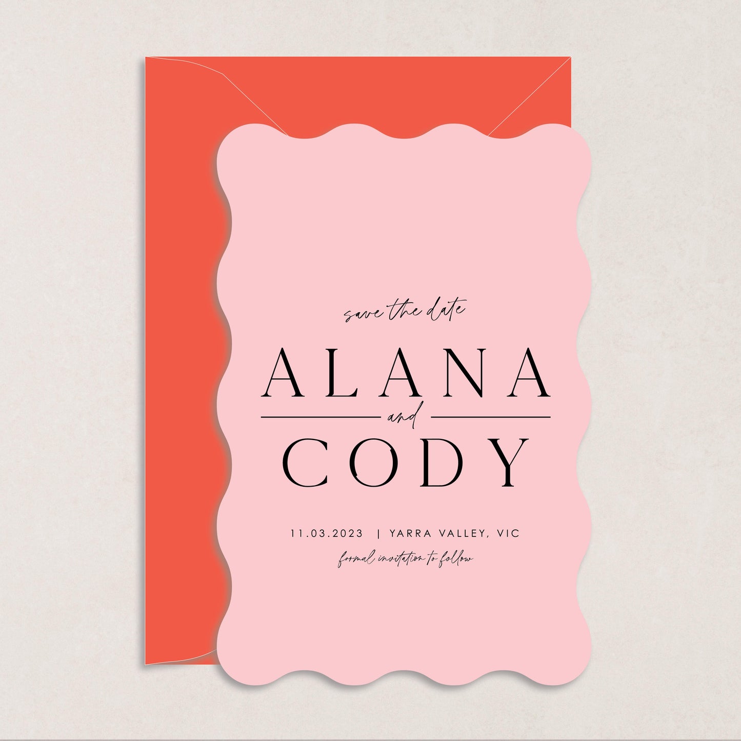 Honeymoon Save The Date