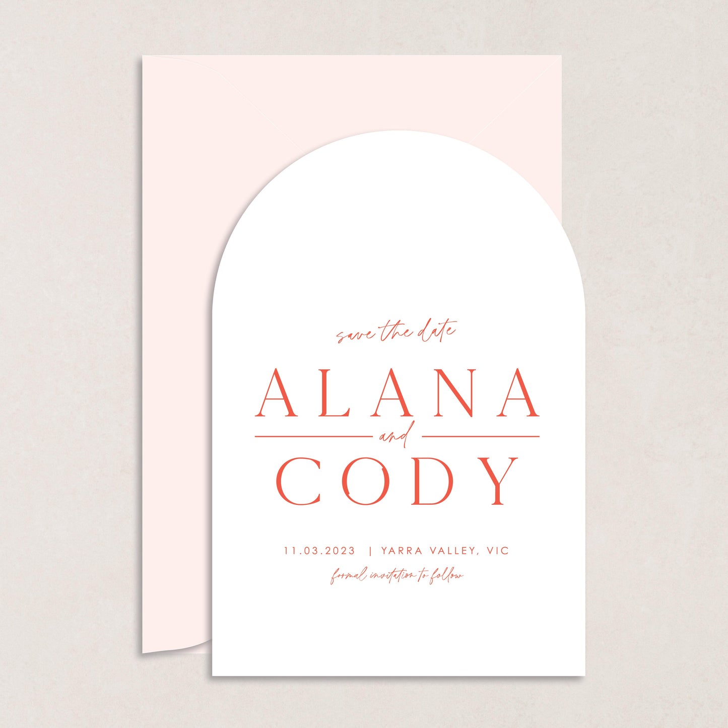 Honeymoon Save The Date