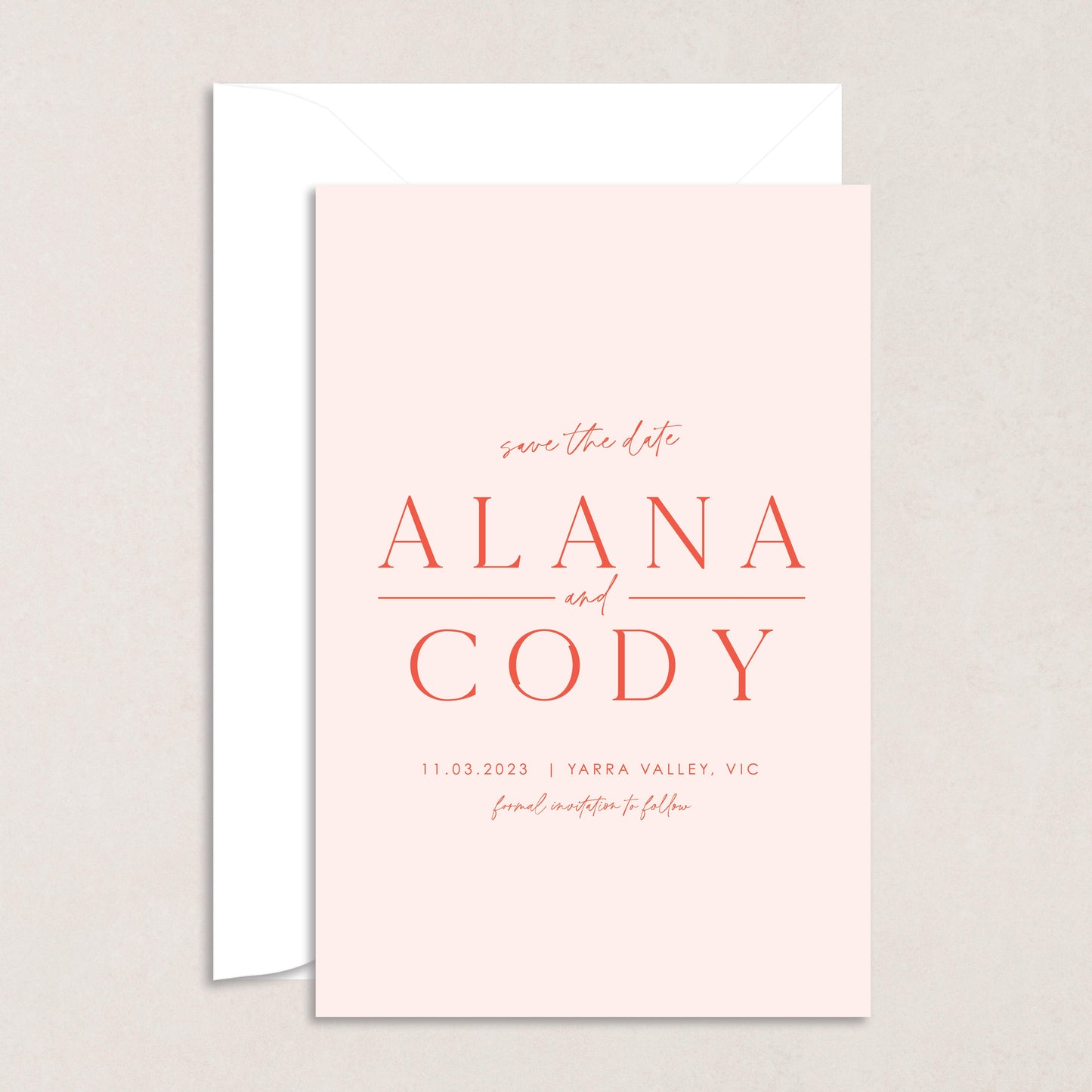 Honeymoon Save The Date