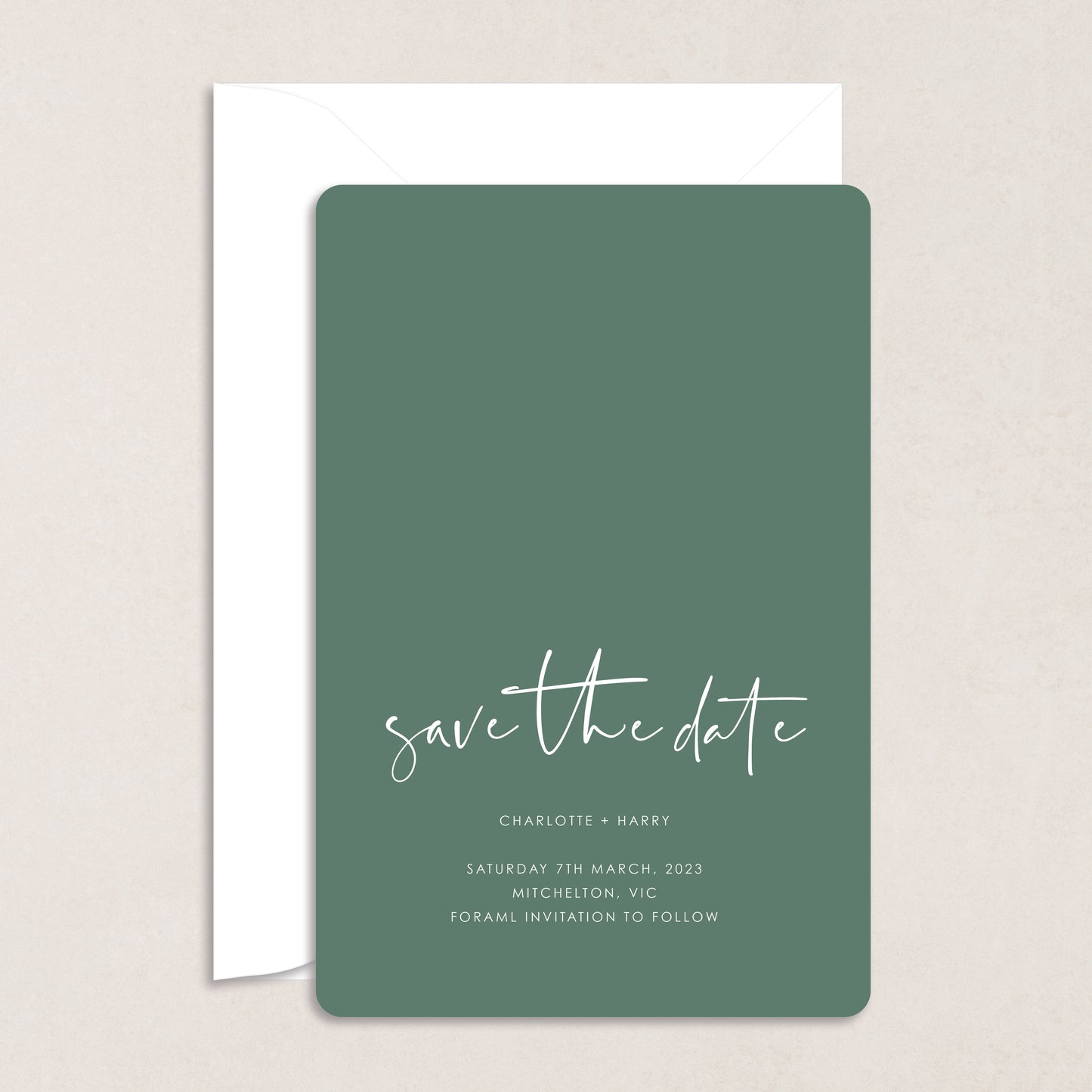 Loved Up Save The Date
