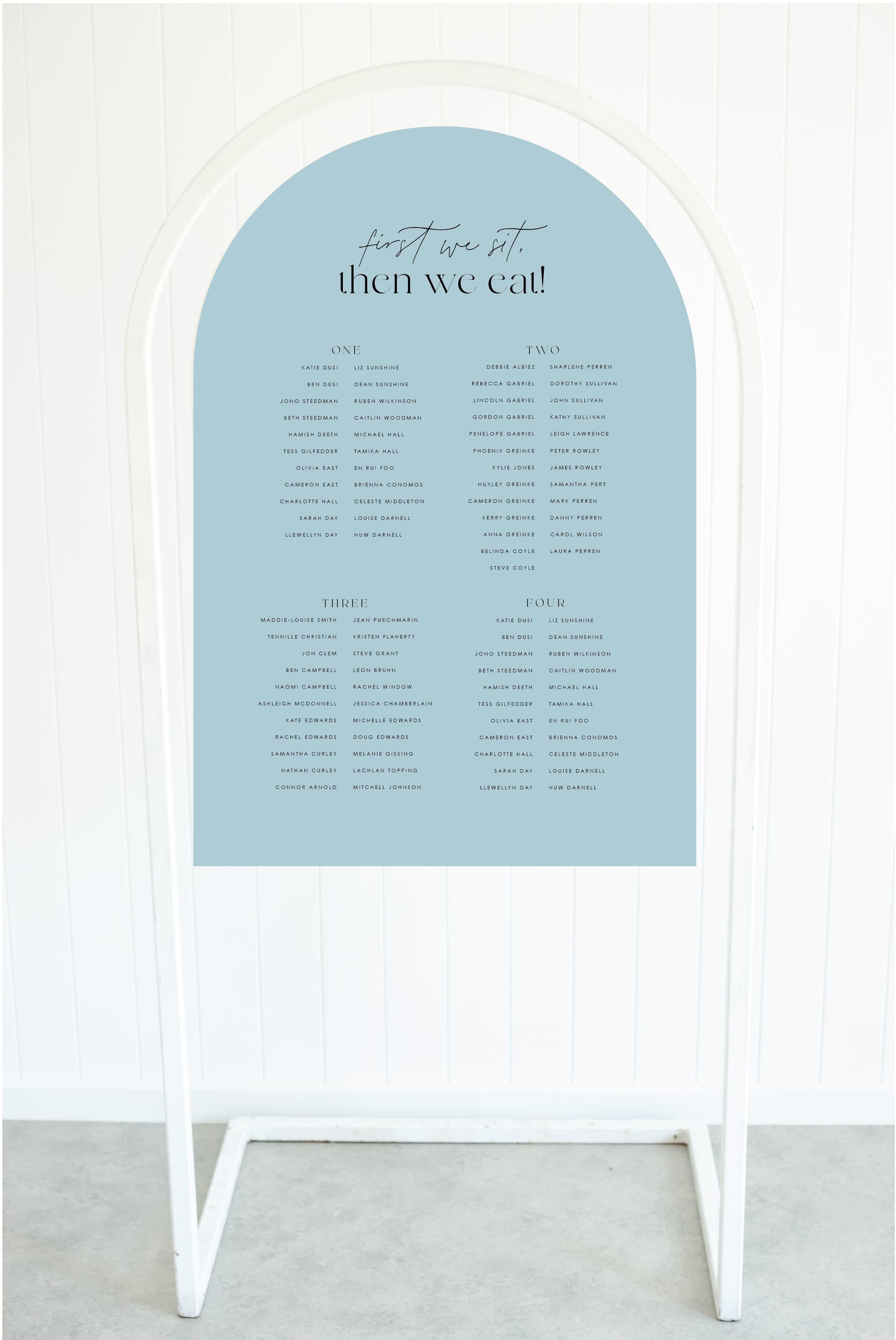 Love Like This Seating Chart