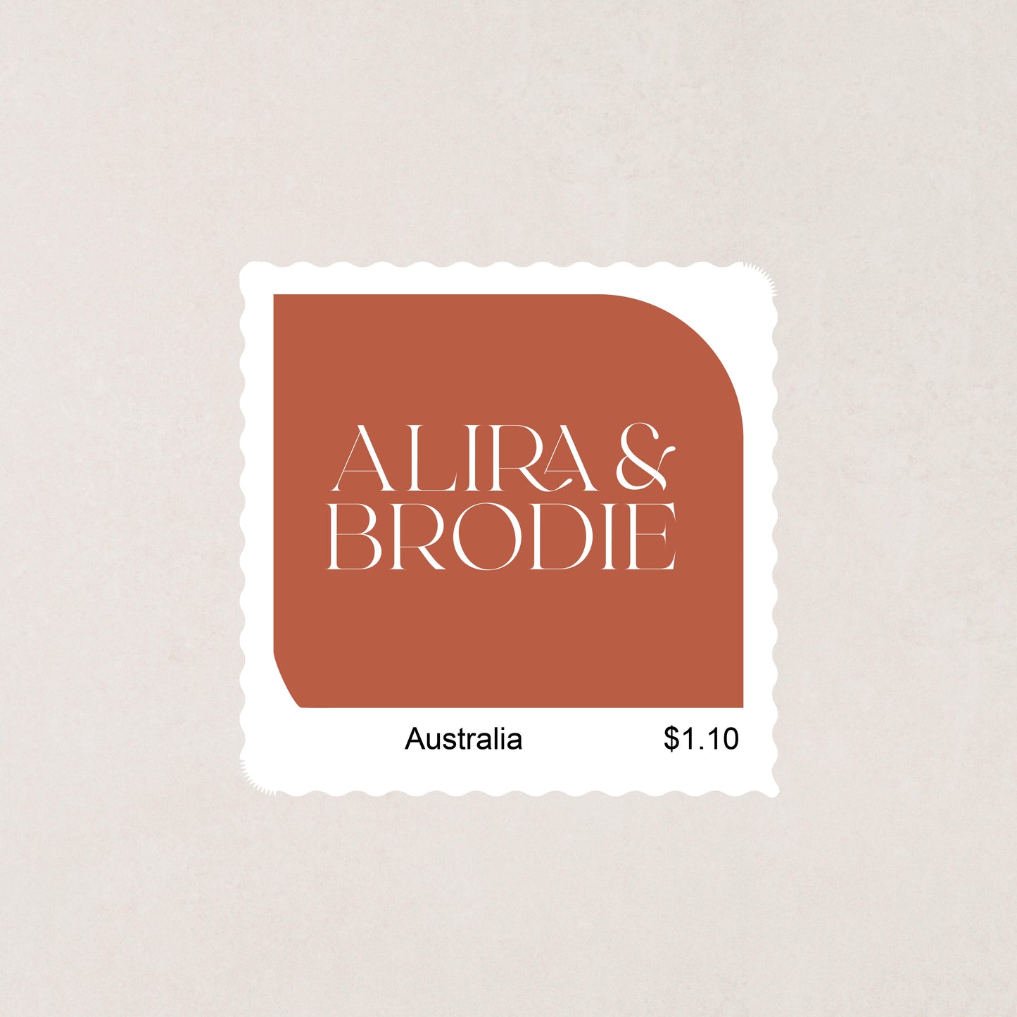 Only One Stamp Design