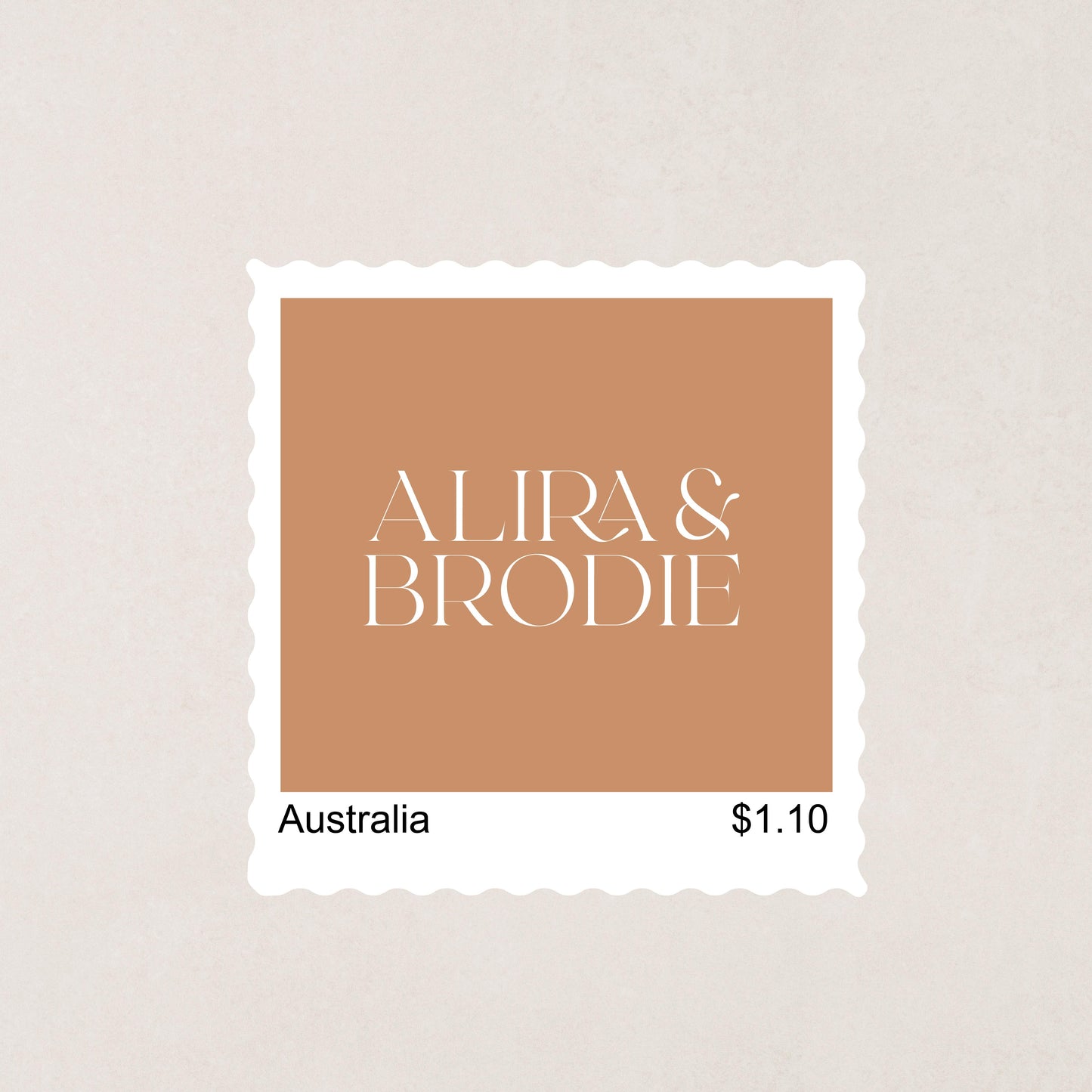 Only One Stamp Design