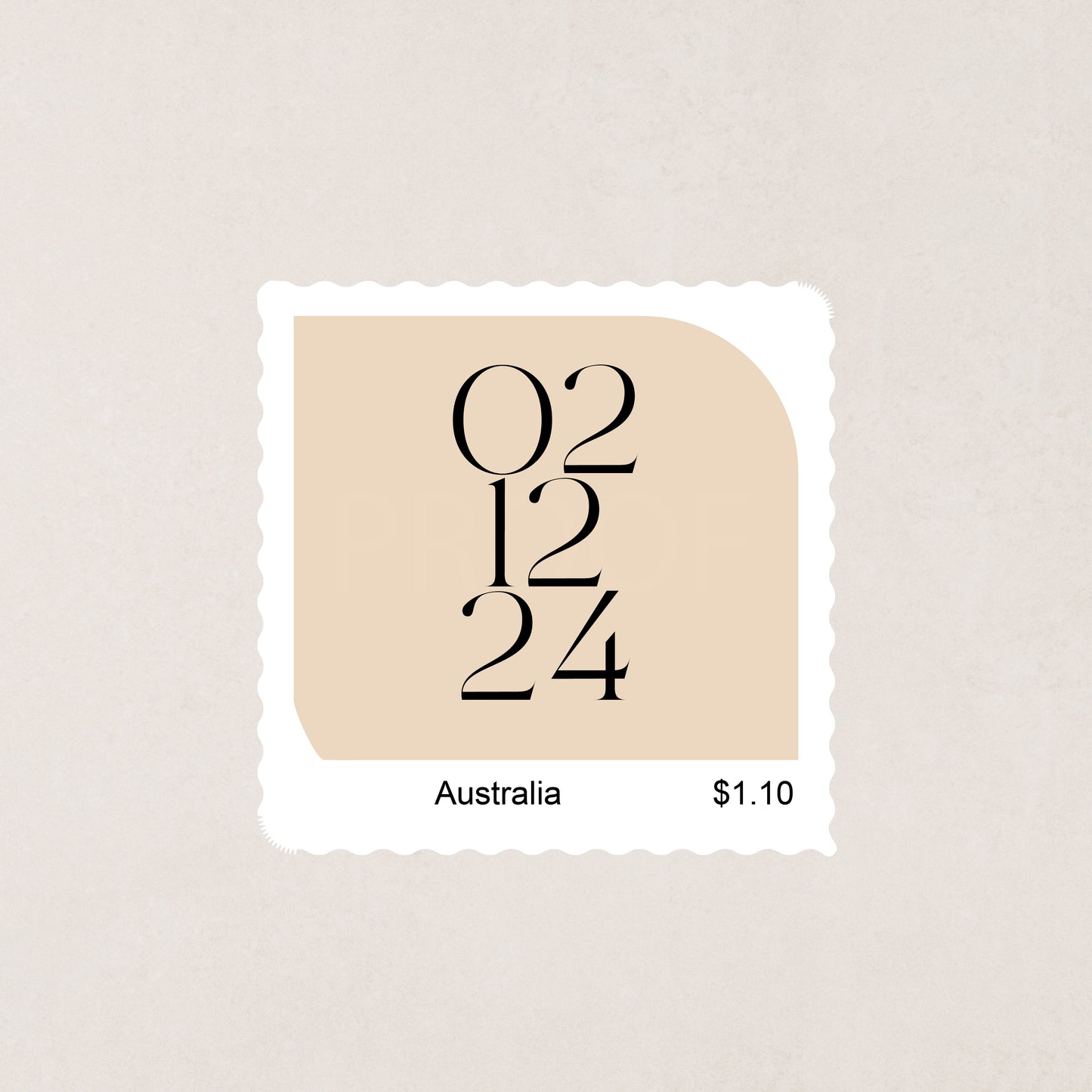 Love Like This Stamp Design