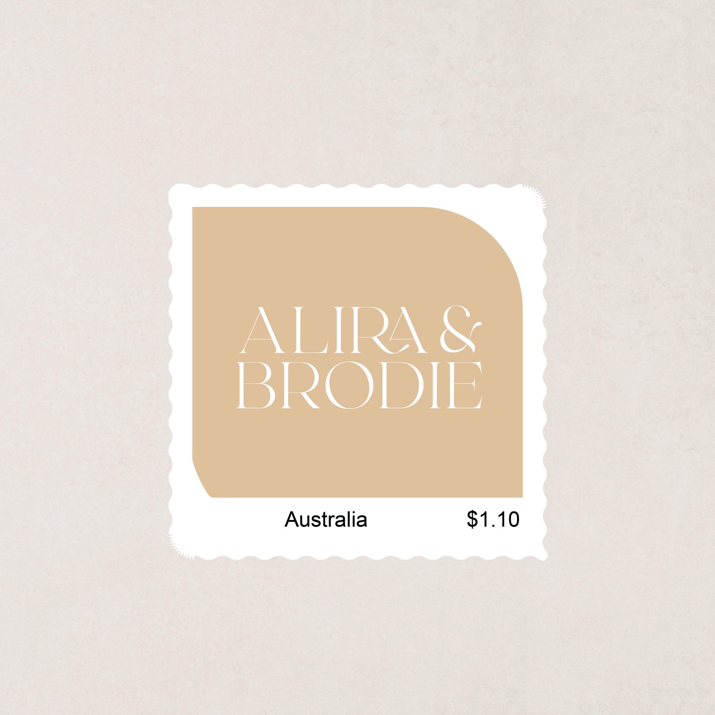 Only One Stamp Design