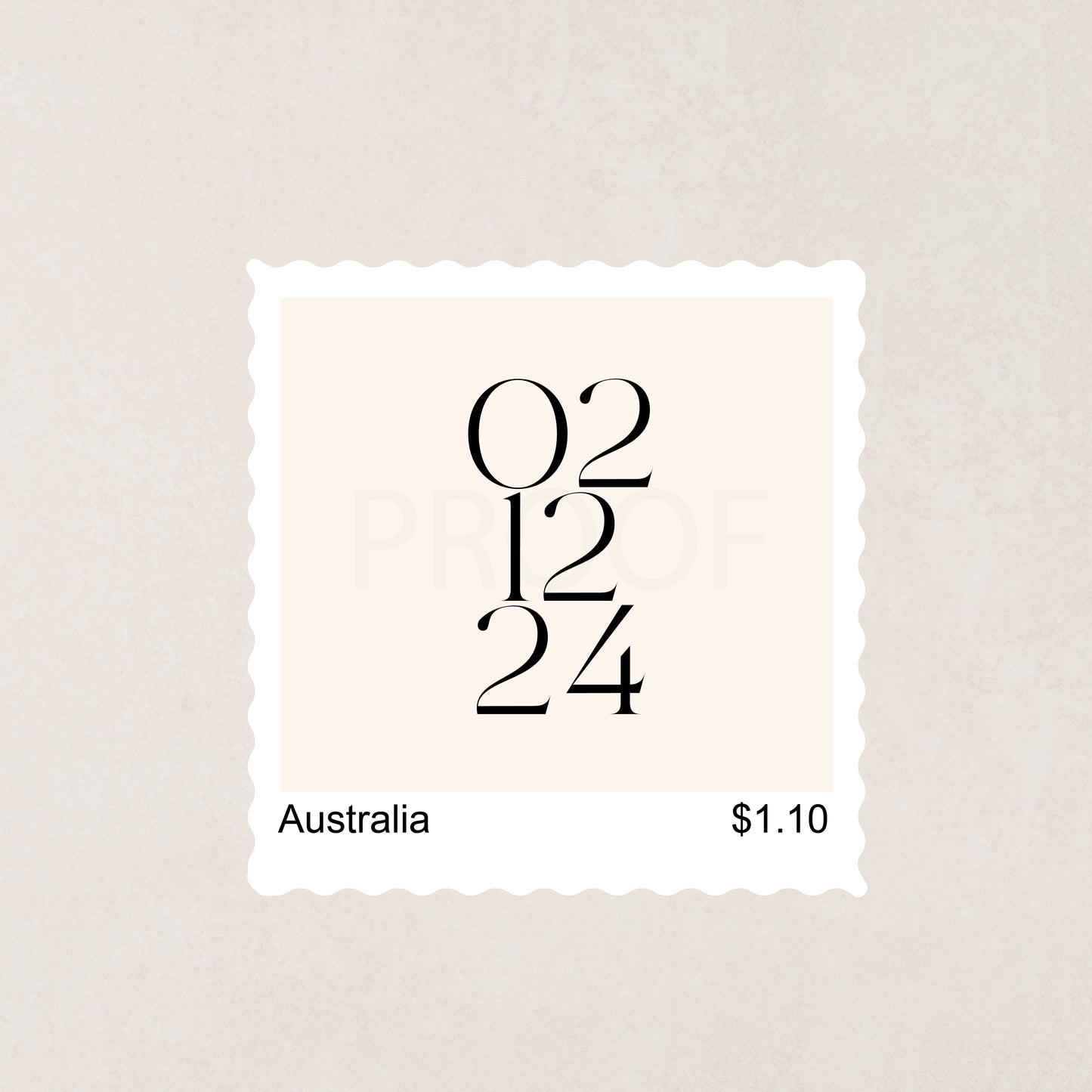 Love Like This Stamp Design