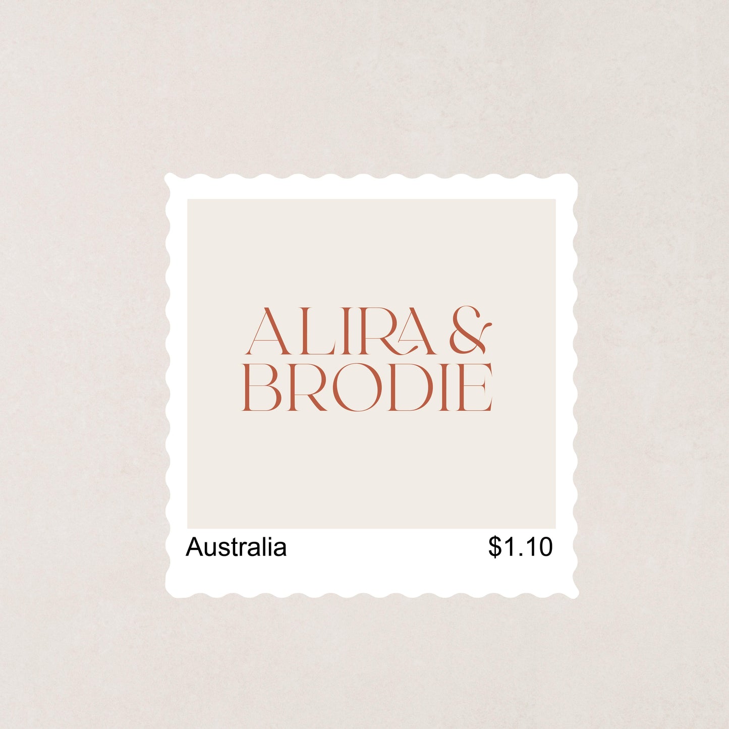 Only One Stamp Design