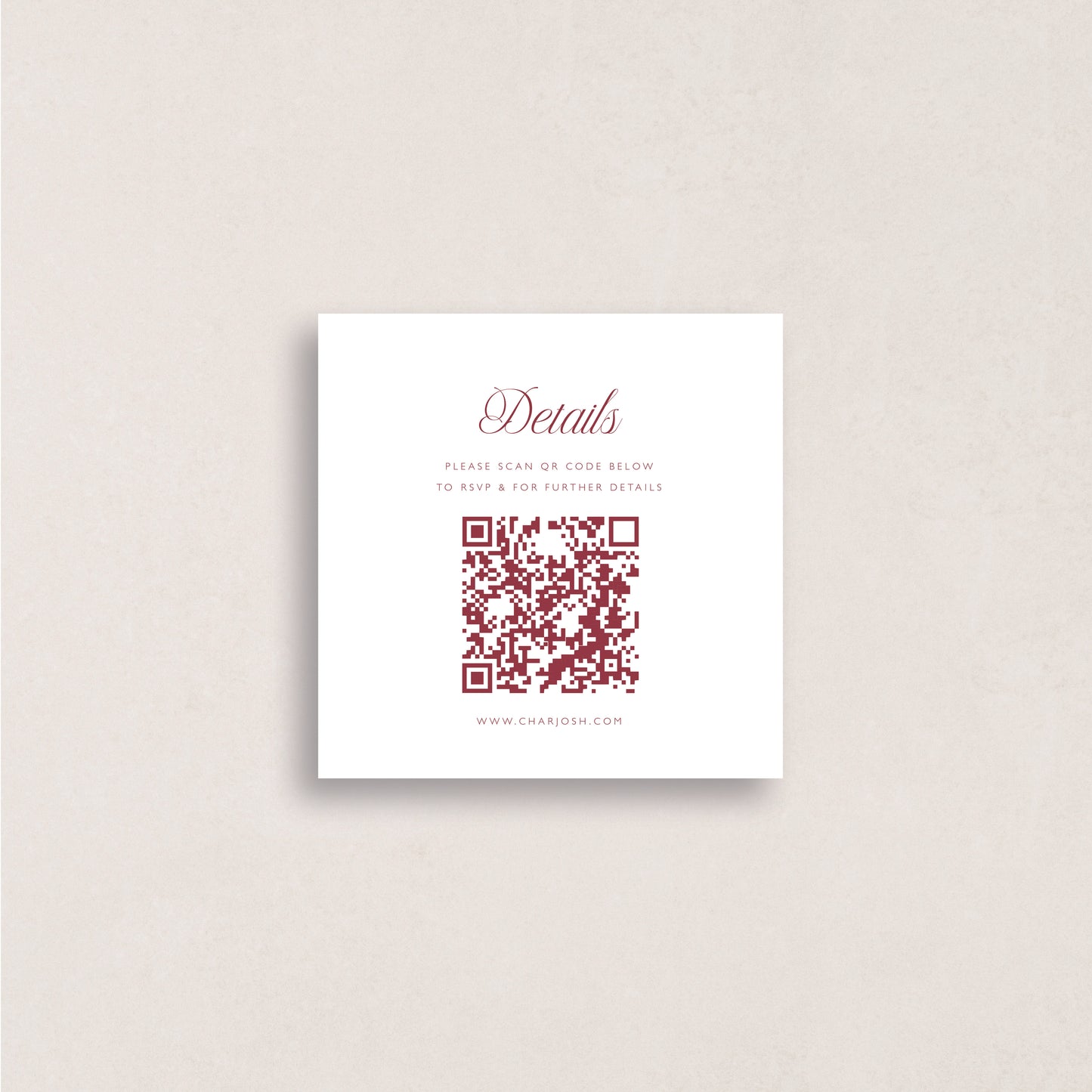 Script Details Card
