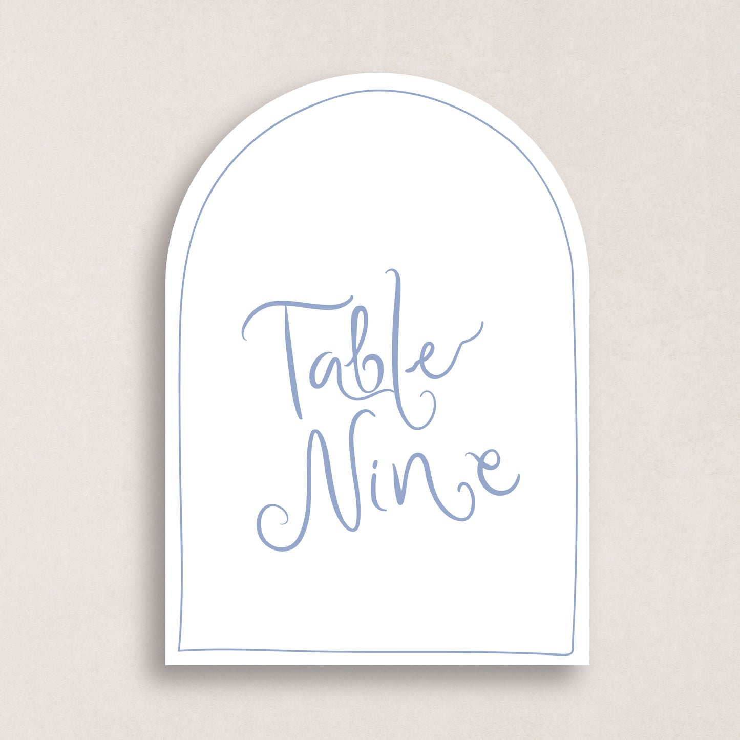 J'Adore Statement Table Numbers