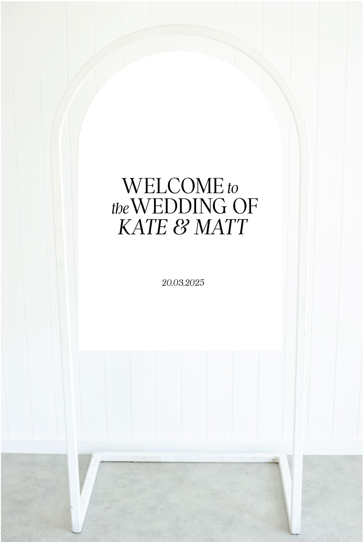 You've Got The Love Welcome Sign