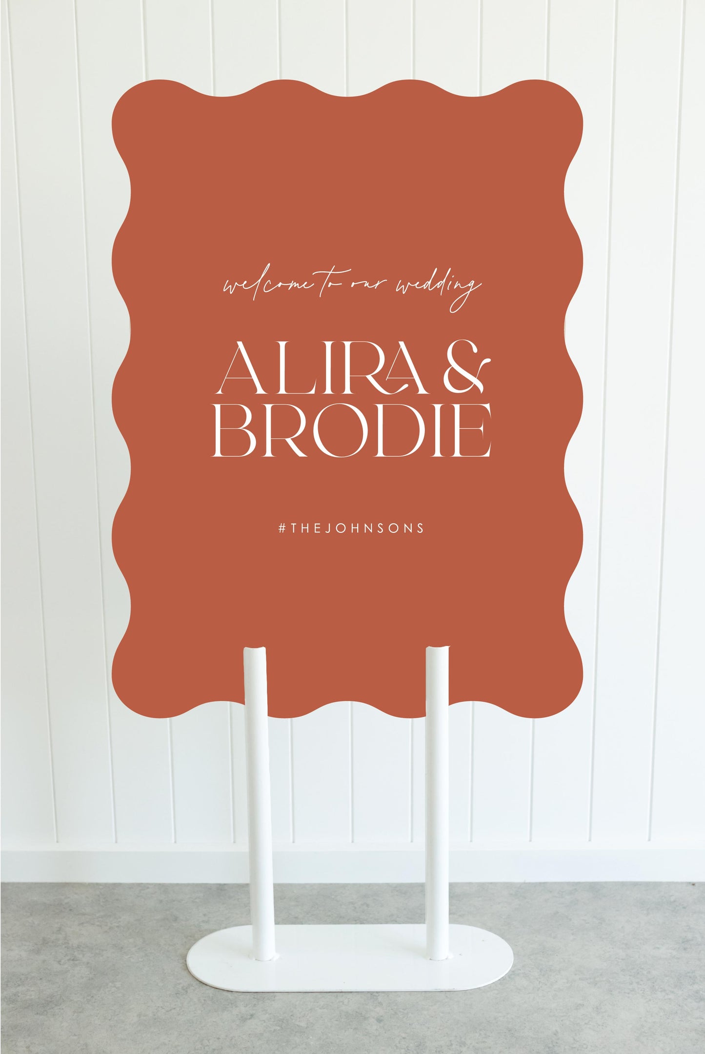 Only One Welcome Sign