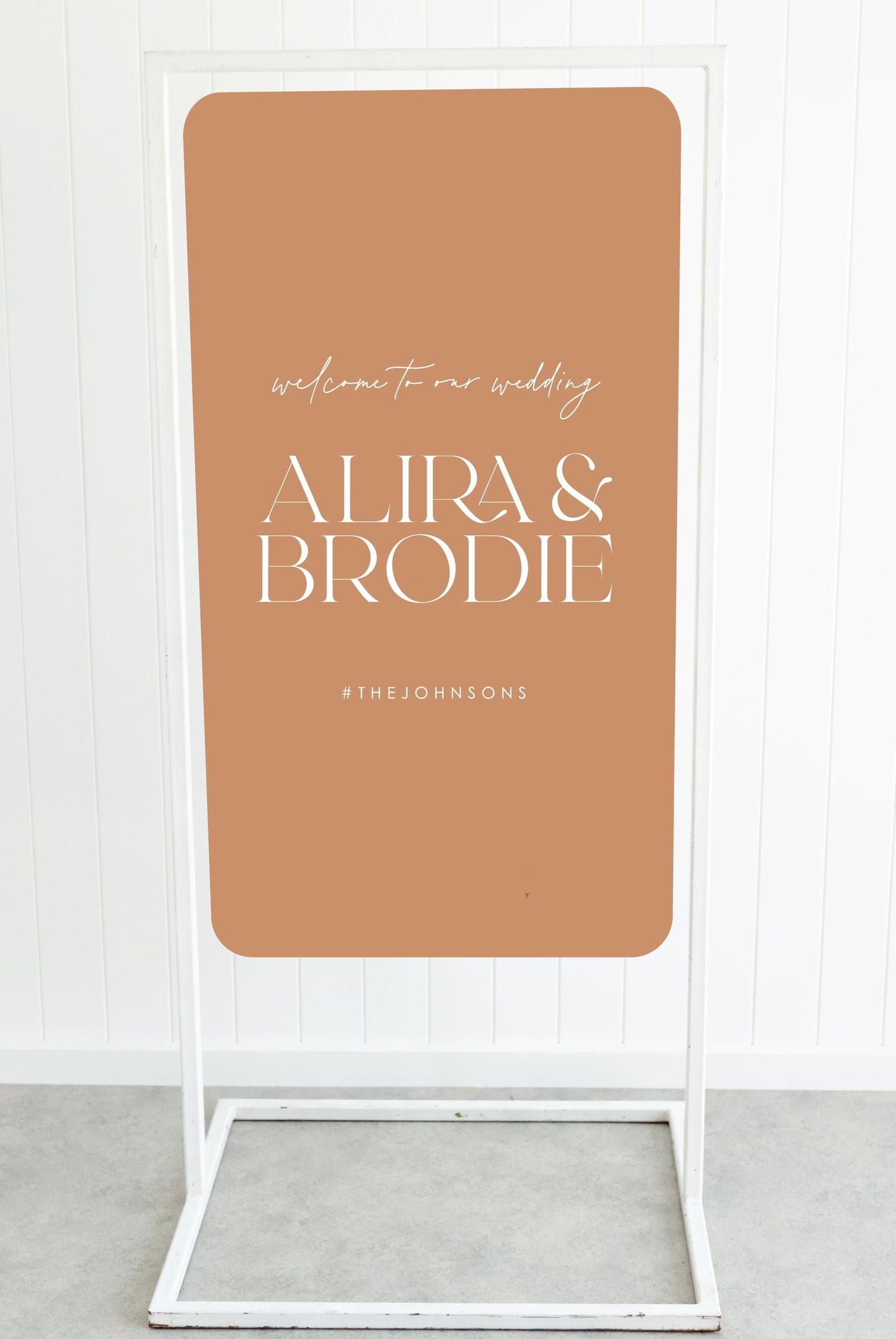 Only One Welcome Sign