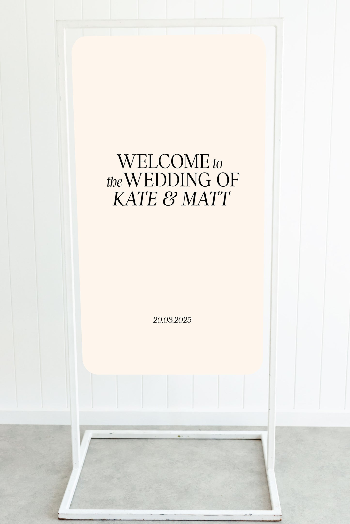 You've Got The Love Welcome Sign