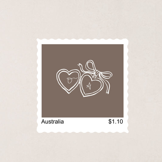 All I Want Stamp Design