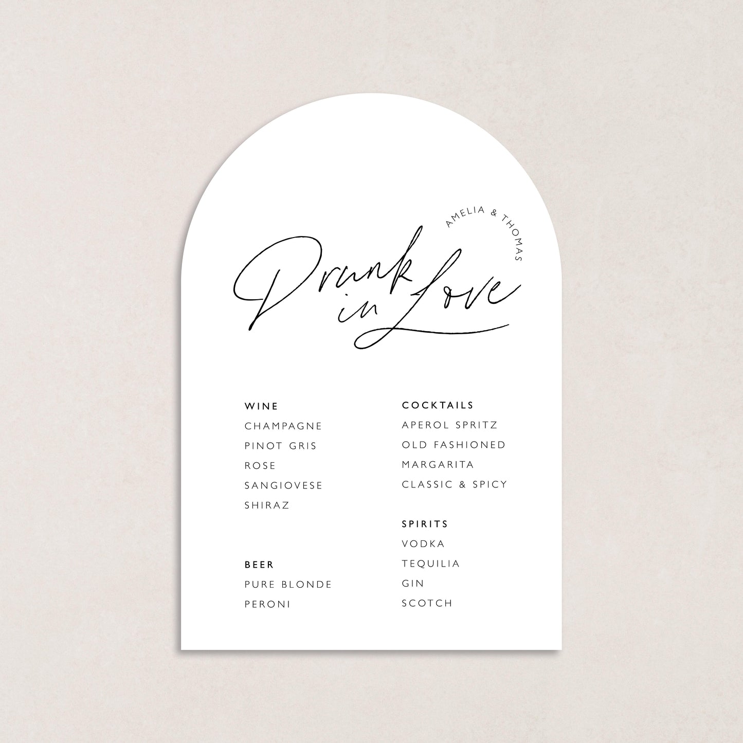 Dreamy Days Bar Sign