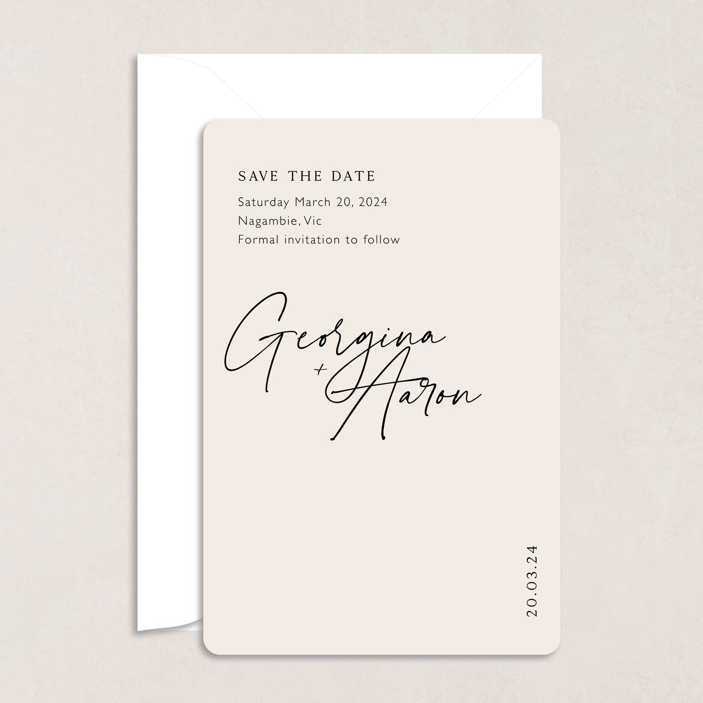 I Choose You Save The Date