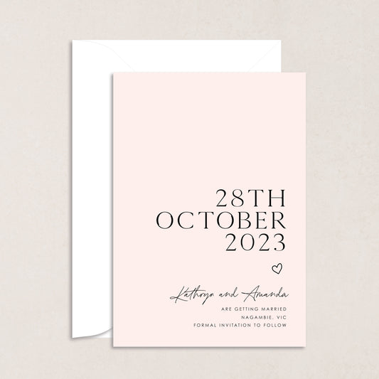 Classic At Best Save The Date