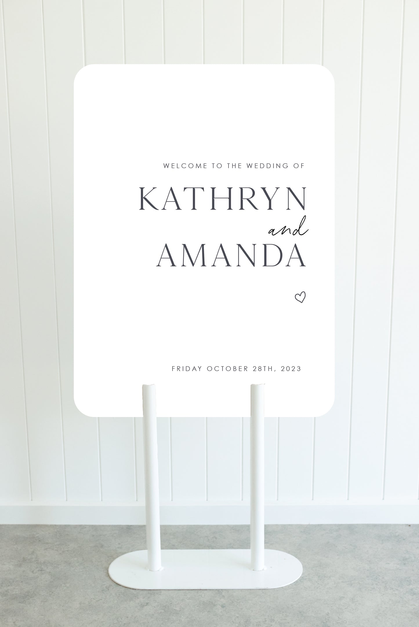 Classic At Best Welcome Sign