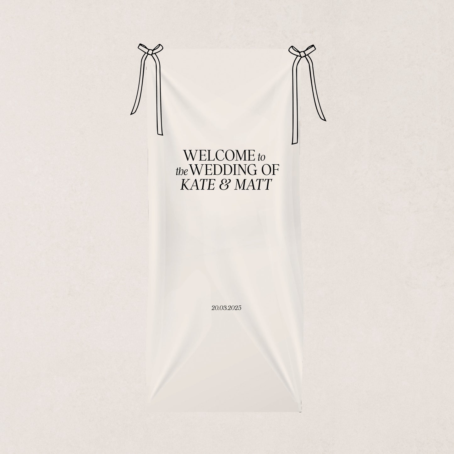 You've Got The Love Cloth Sign