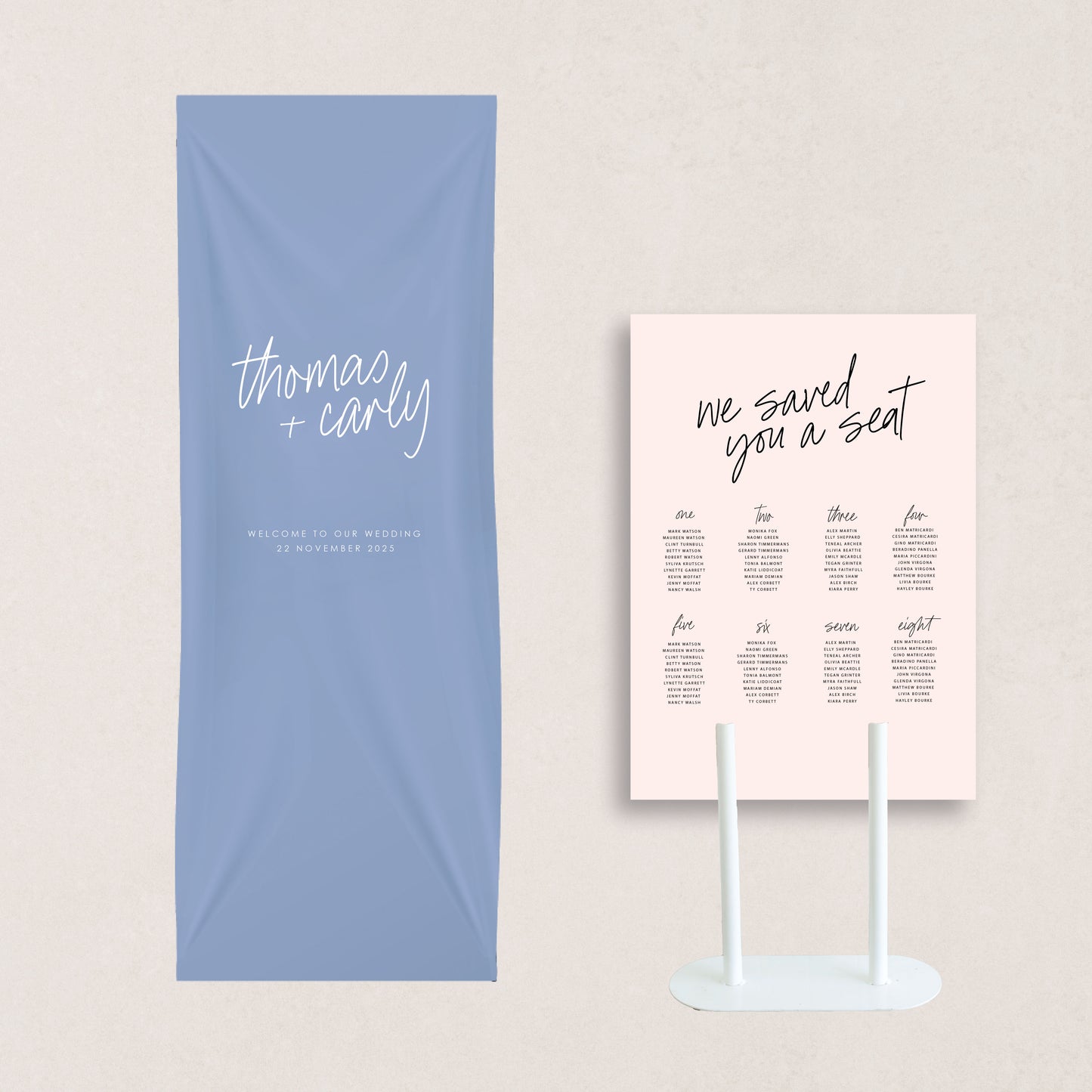 Hello Lovely Cloth & Foam Board Combo