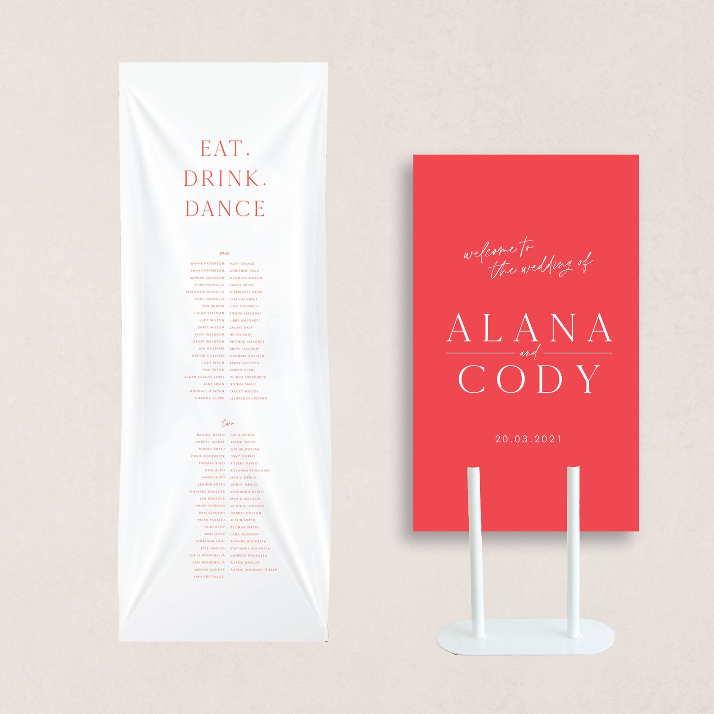 Honeymoon Cloth & Foam Board Combo