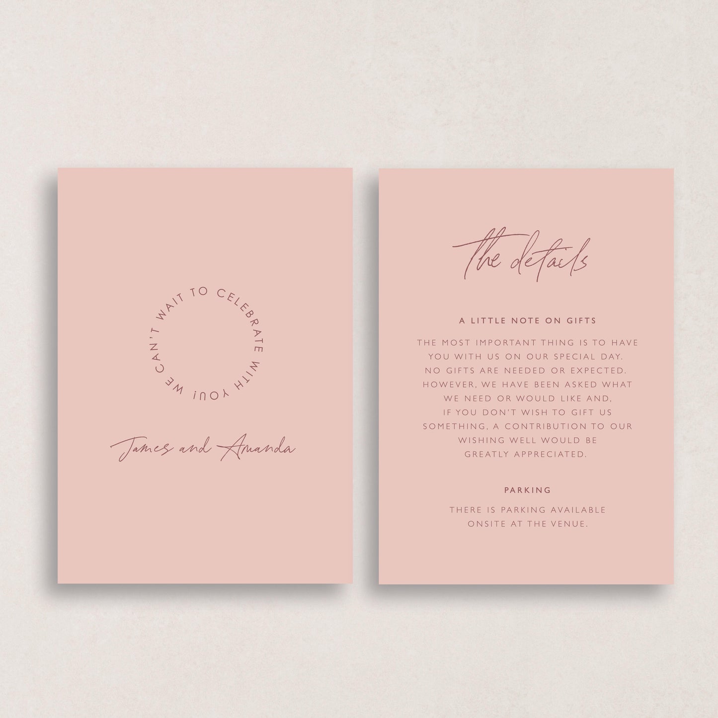 Dreamy Days Finer Details Card