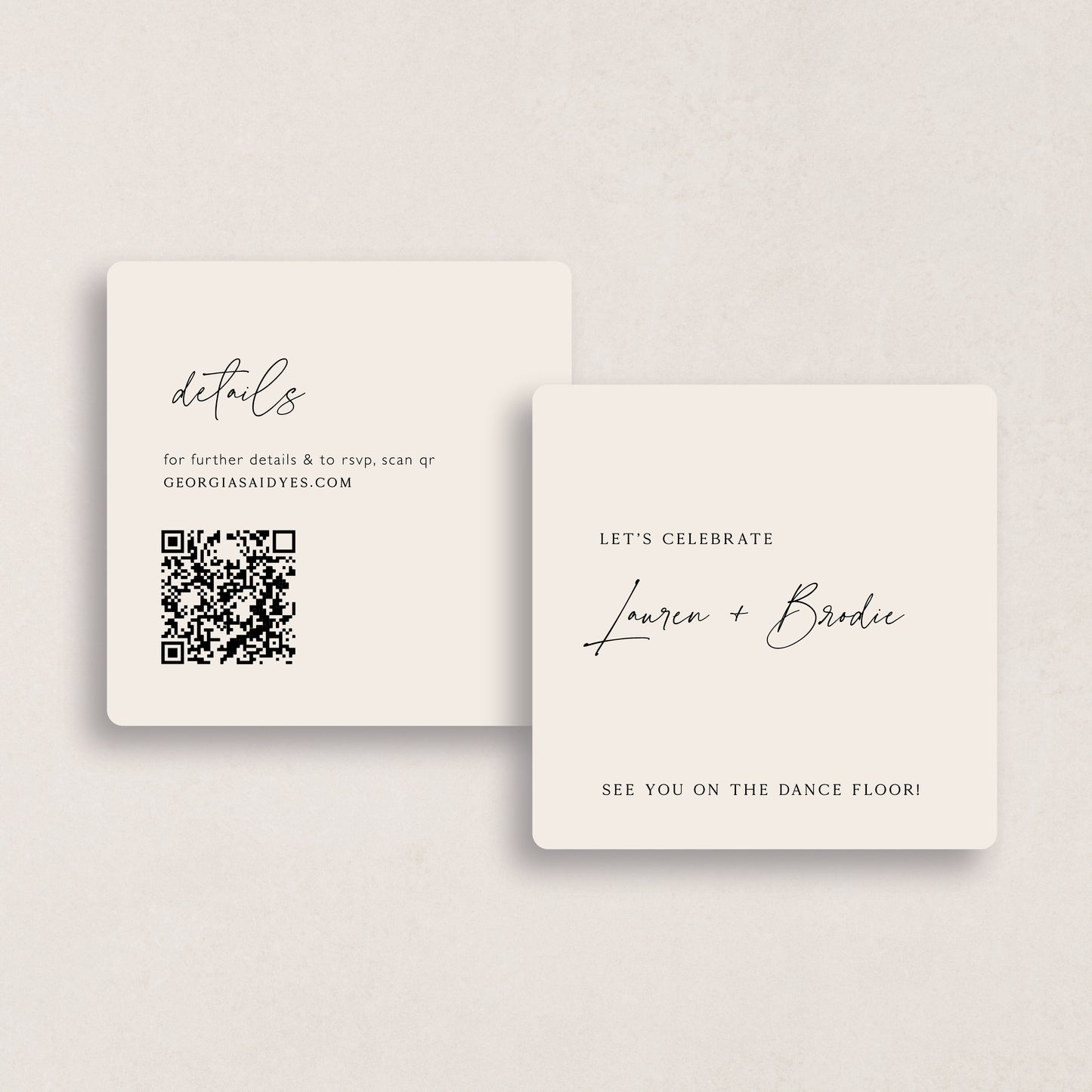 I Choose You Details Card