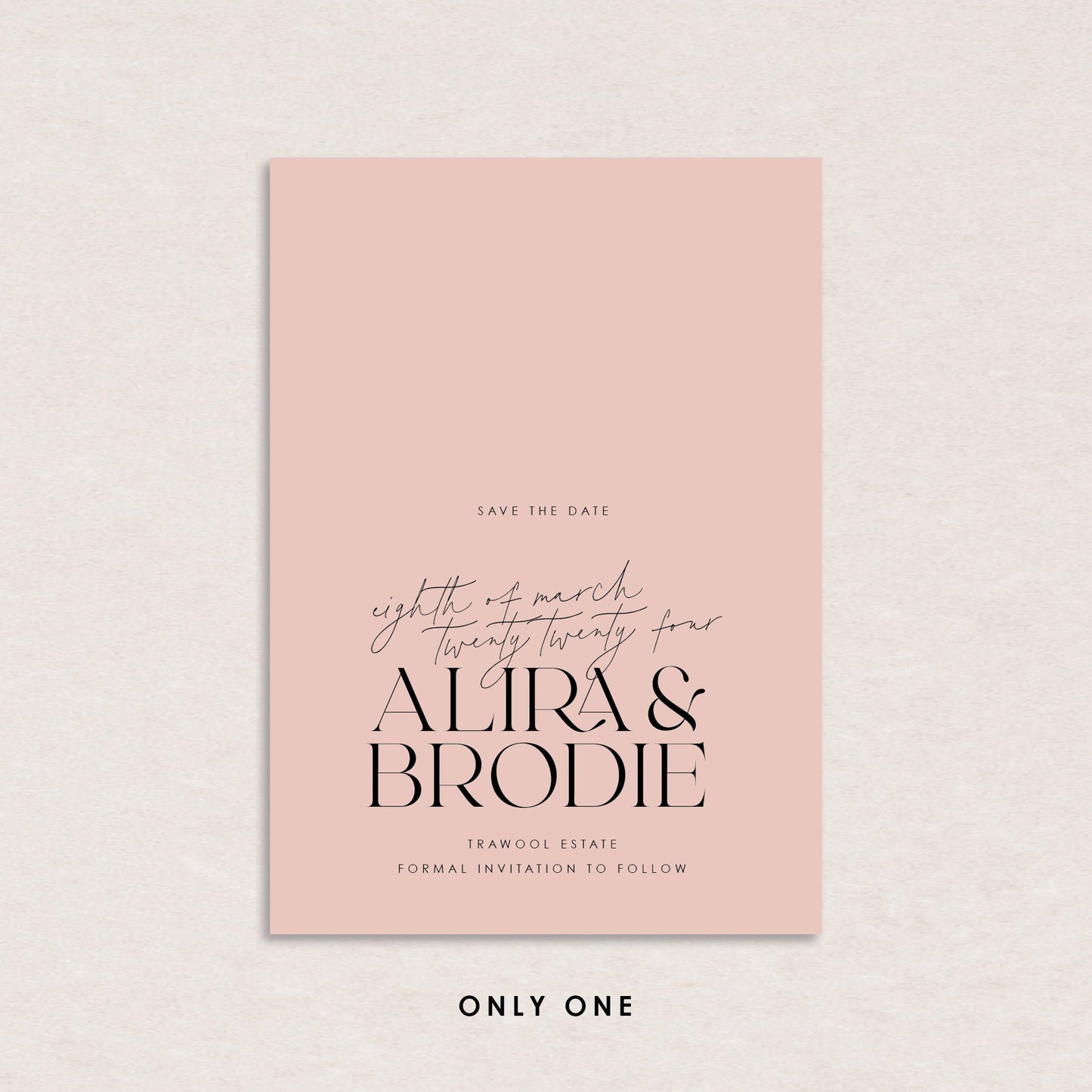 Save The Date E-Vite