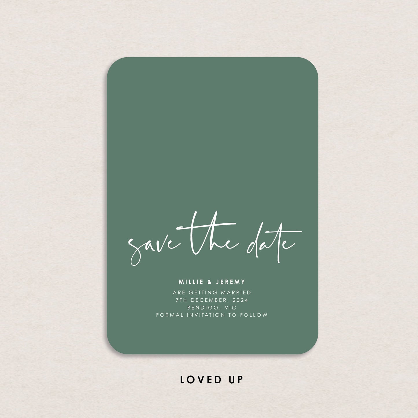 Save The Date E-Vite